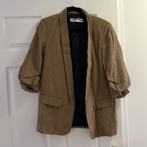 Zara blazer (green large)